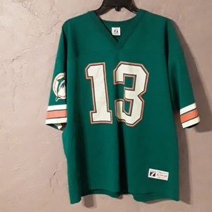 Pre Owned Logo 7 Dolphins Jersey